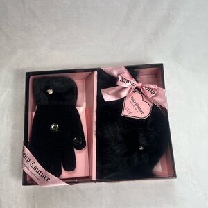 Juicy Couture Hat and Gloves set